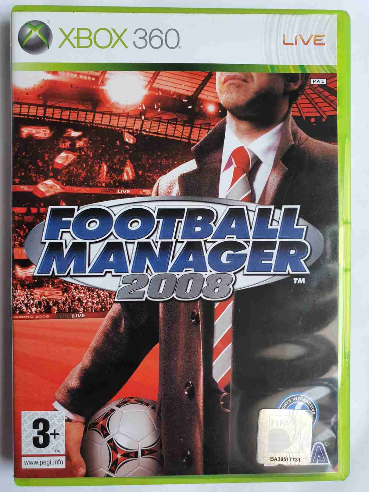 FOOTBALL MANAGER 2008-EN-