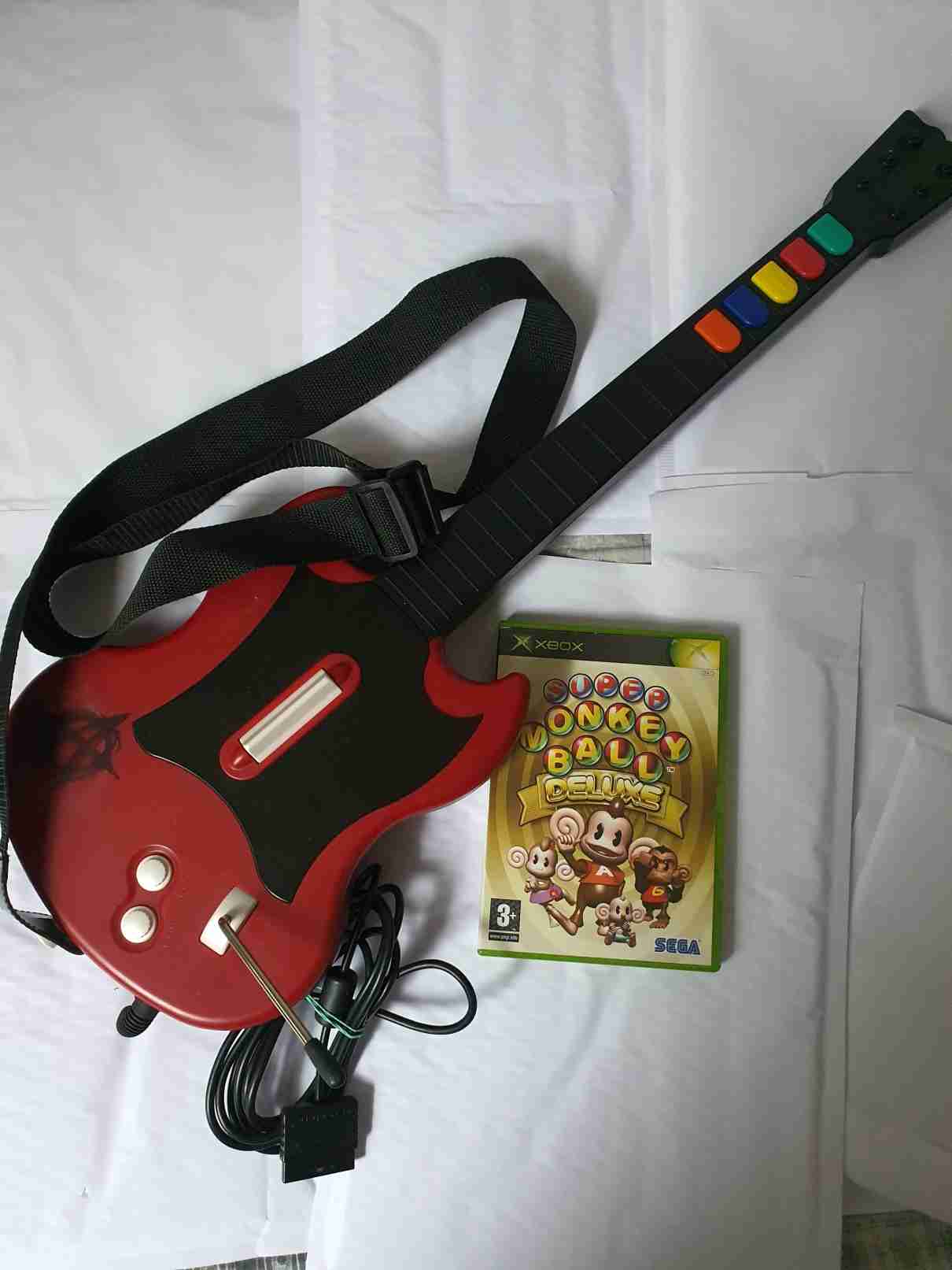KYTARA PS2+MONKEY BALL-XBOX