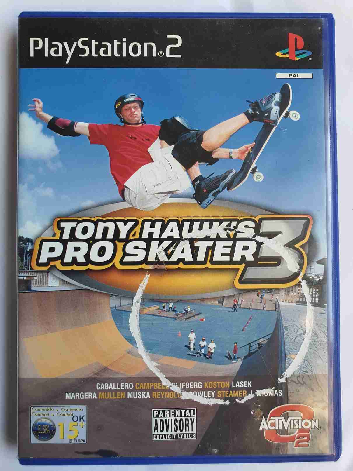 TONY HAWK,S PRO SKATER 3-EN-