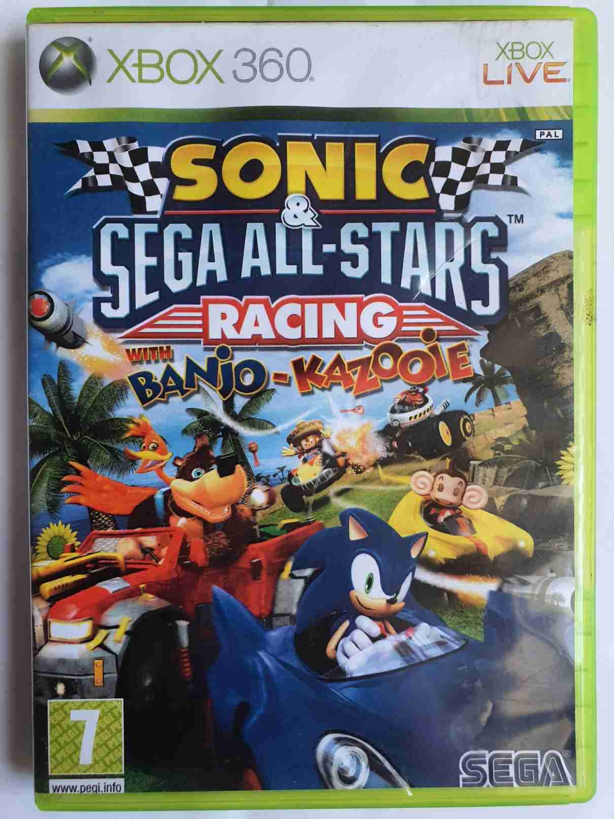 SONIC A SEGA ALL-STAR RACING WITH BANJO - KAZZOIE-EN-