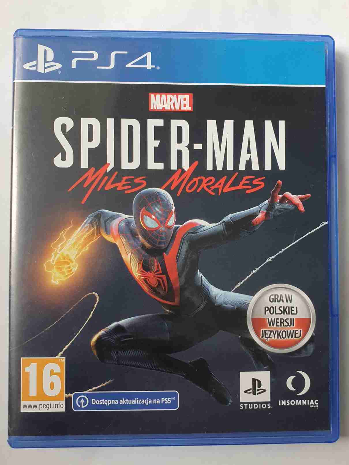 SPIDER-MAN MILES MORALES -PL-EN-