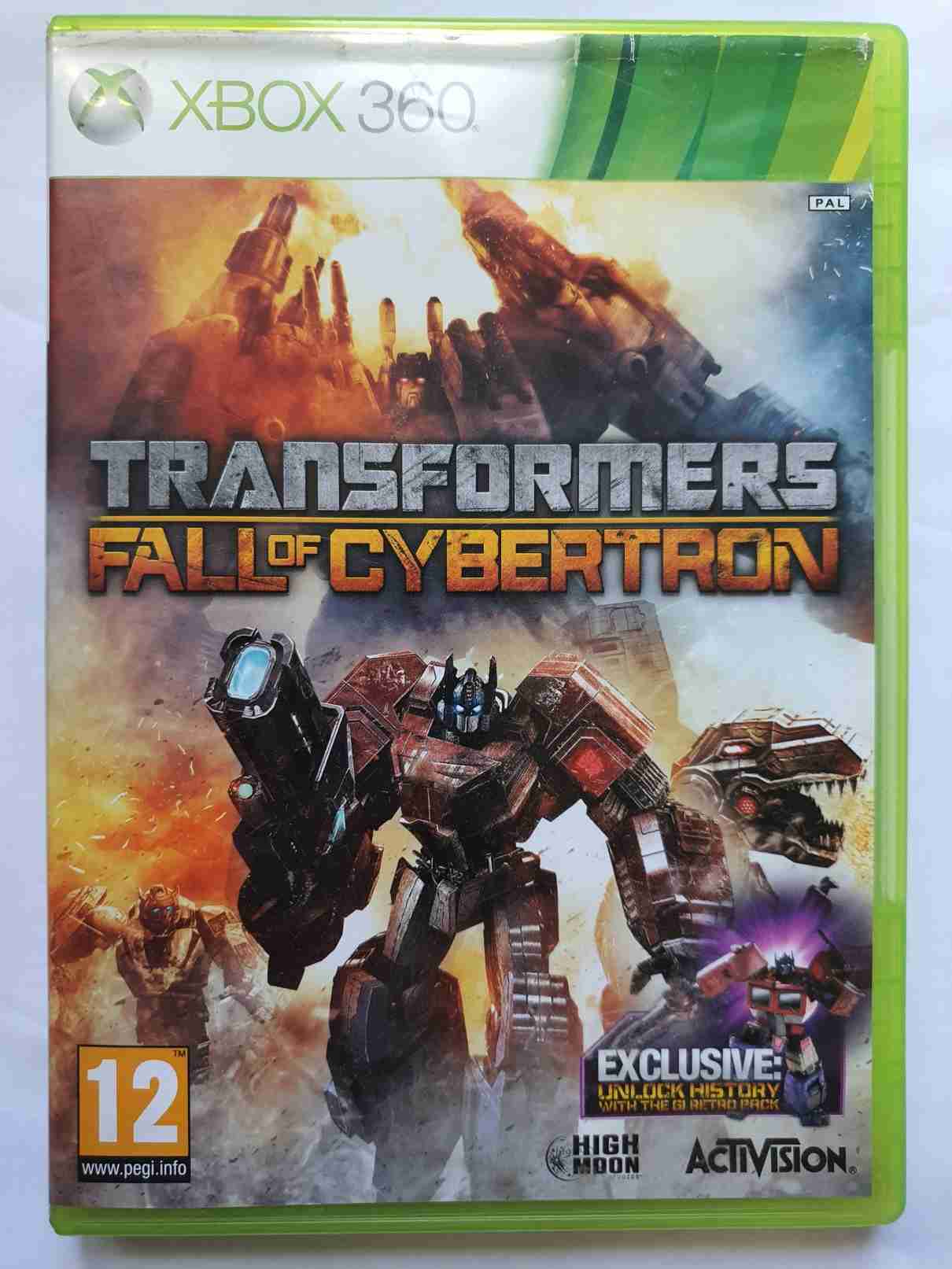 TRANSFORMERS FALL OF CYBERTRON -EN-