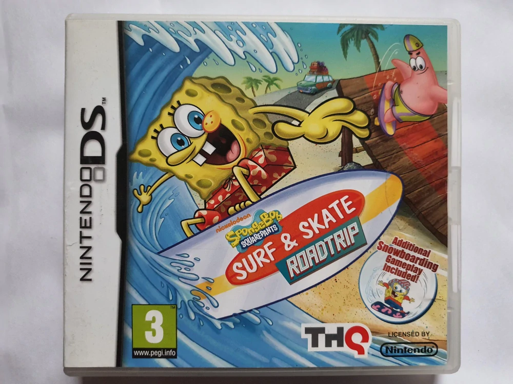 SPONGEBOB SQUAREPANTS - SURFS AND SKATE ROADTRIP -EN-