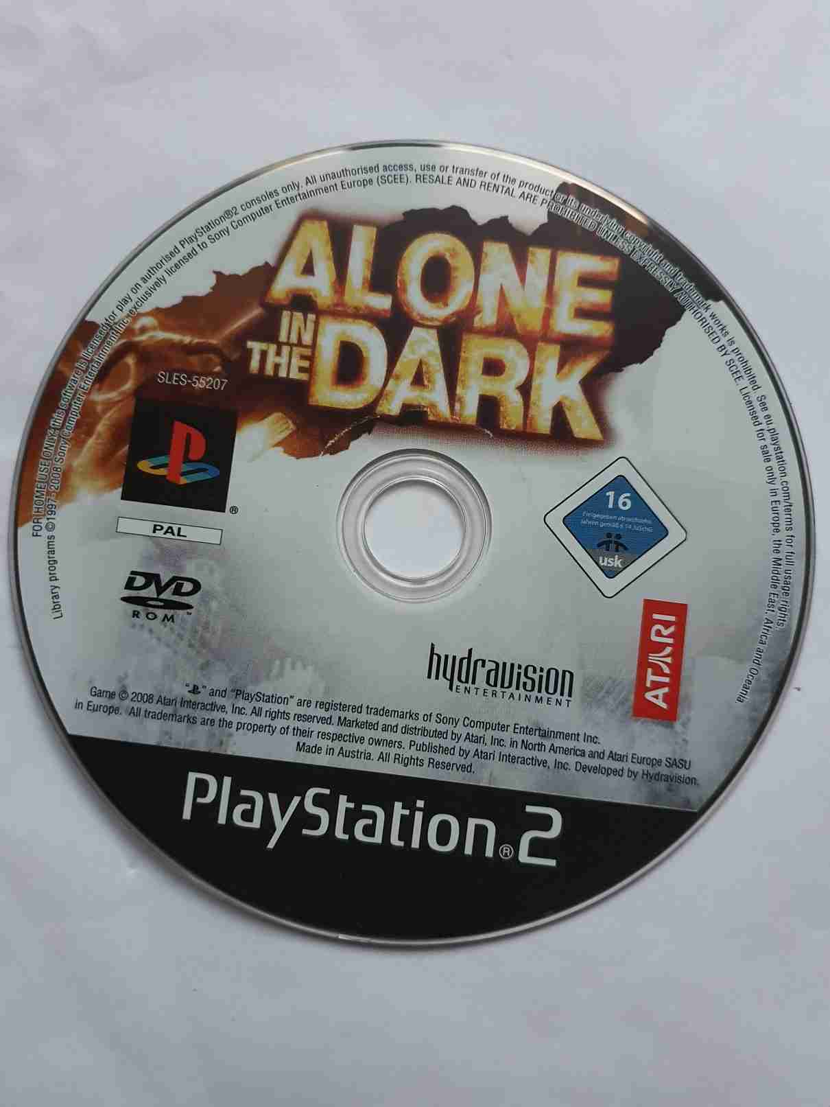 ALONE IN THE DARK -PLAYSTATION 2 -EN-