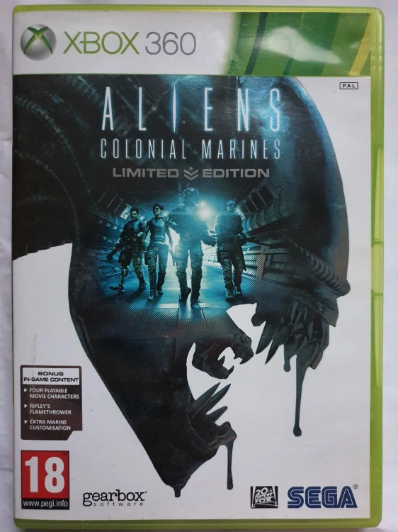 ALIENS COLONIAL MARINES LIMITED EDITION -EN-