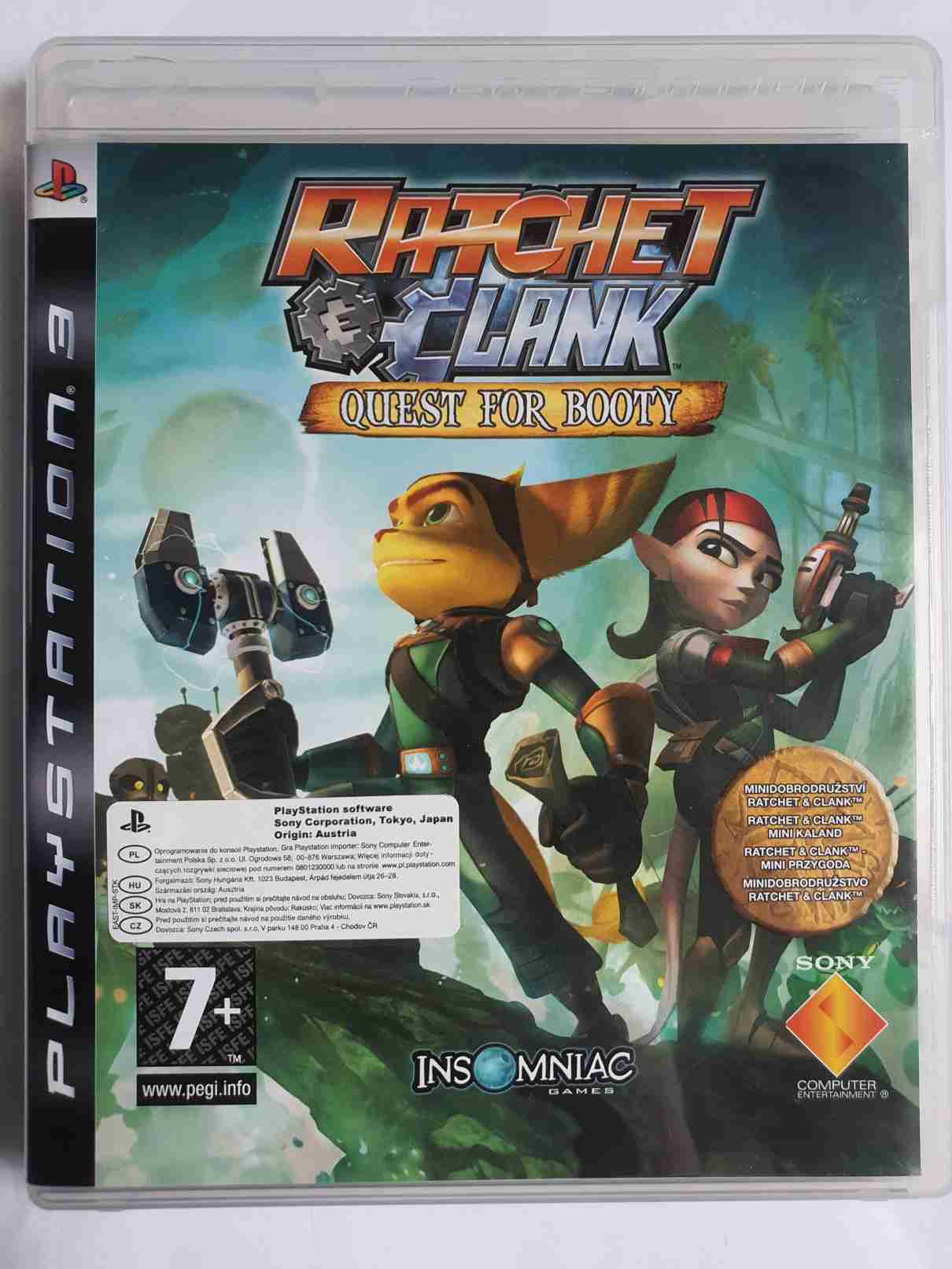 RATCHET AND CLANK -QUEST FOR BOOTY-EN-CZ
