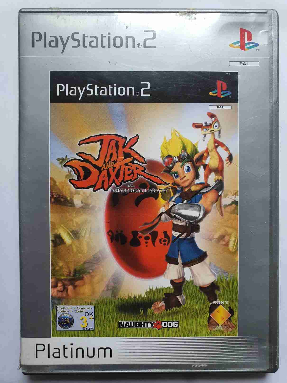JAK AND DAXTER THE PRECURSOR LEGACY -EN- PLATINUM