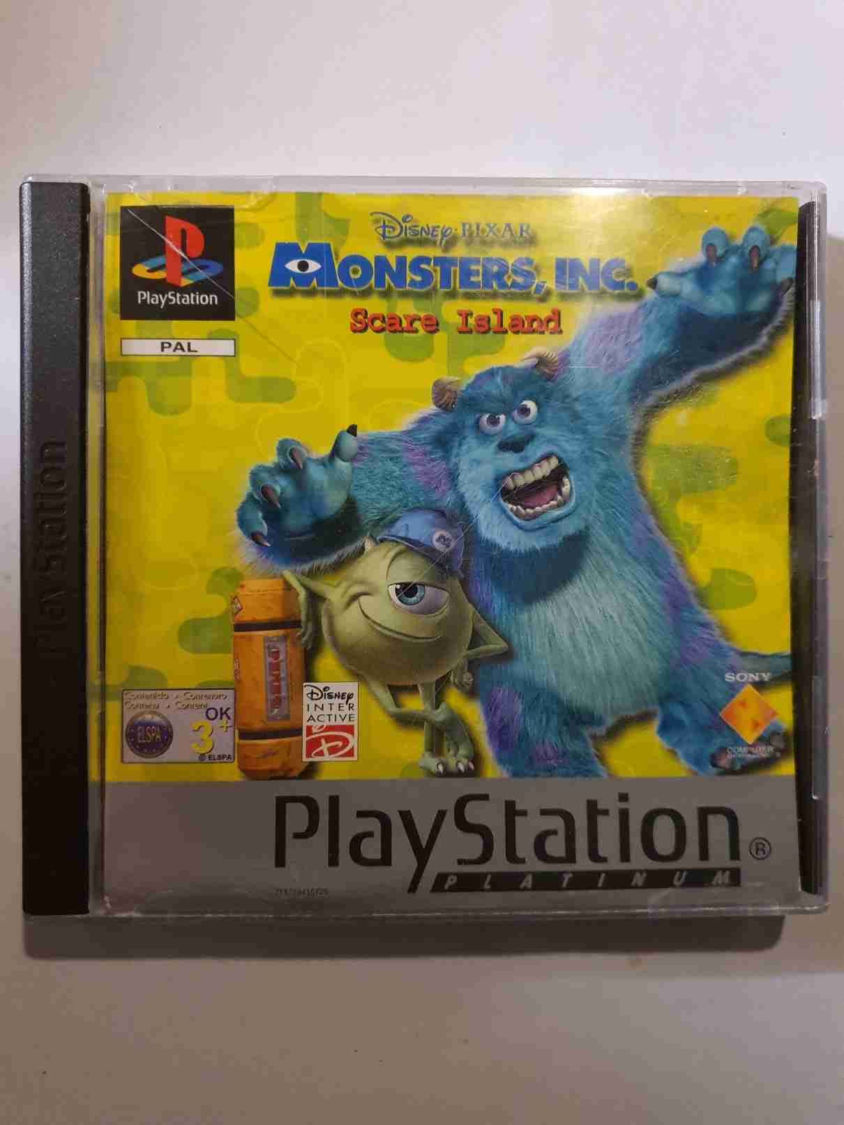 DISNEY-PIXAR MONSTERS,INC.SCARE ISLAND-EN-PLATINUM