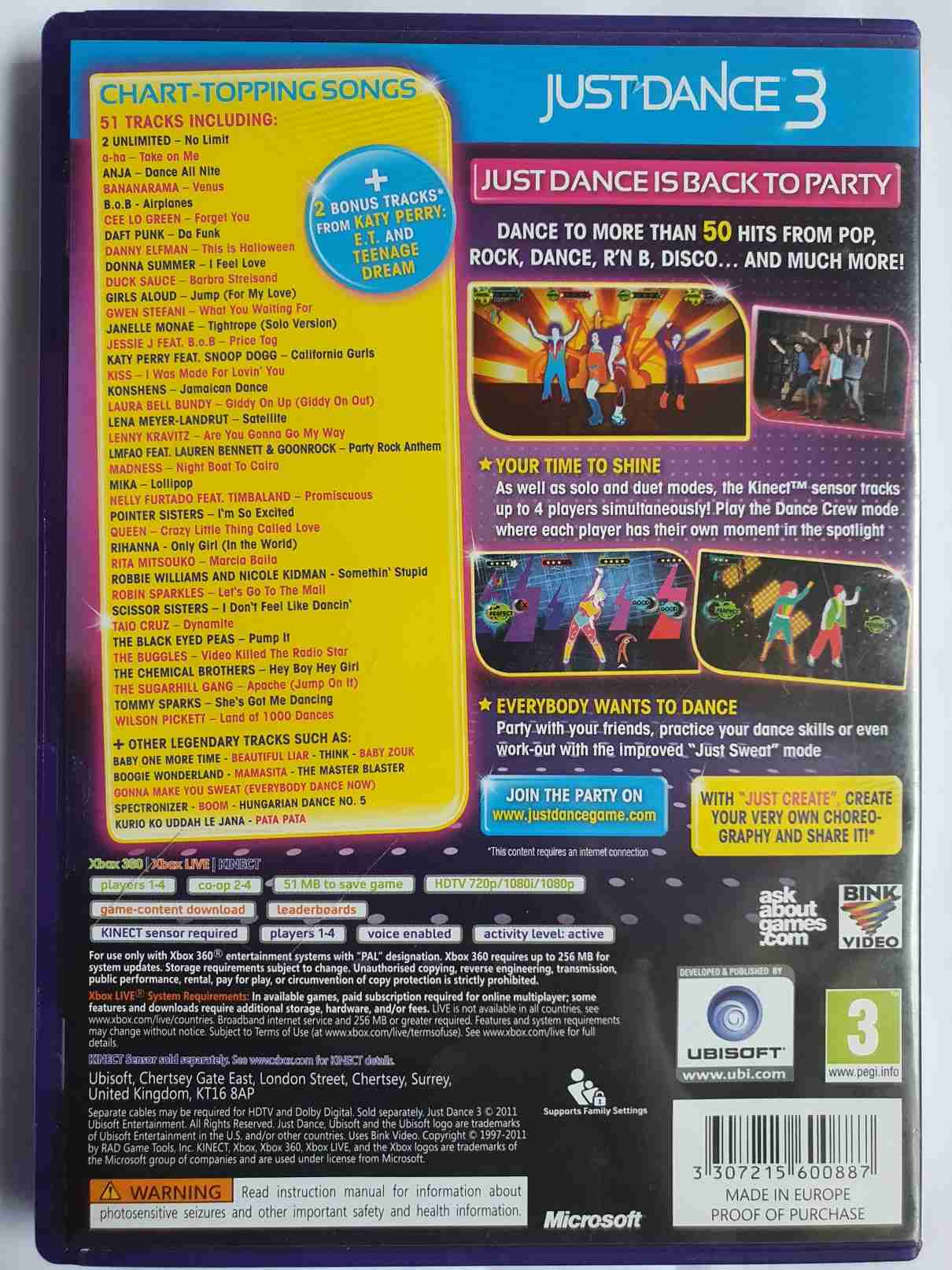 JUST DANCE 3 SPECIAL EDITION -EN-