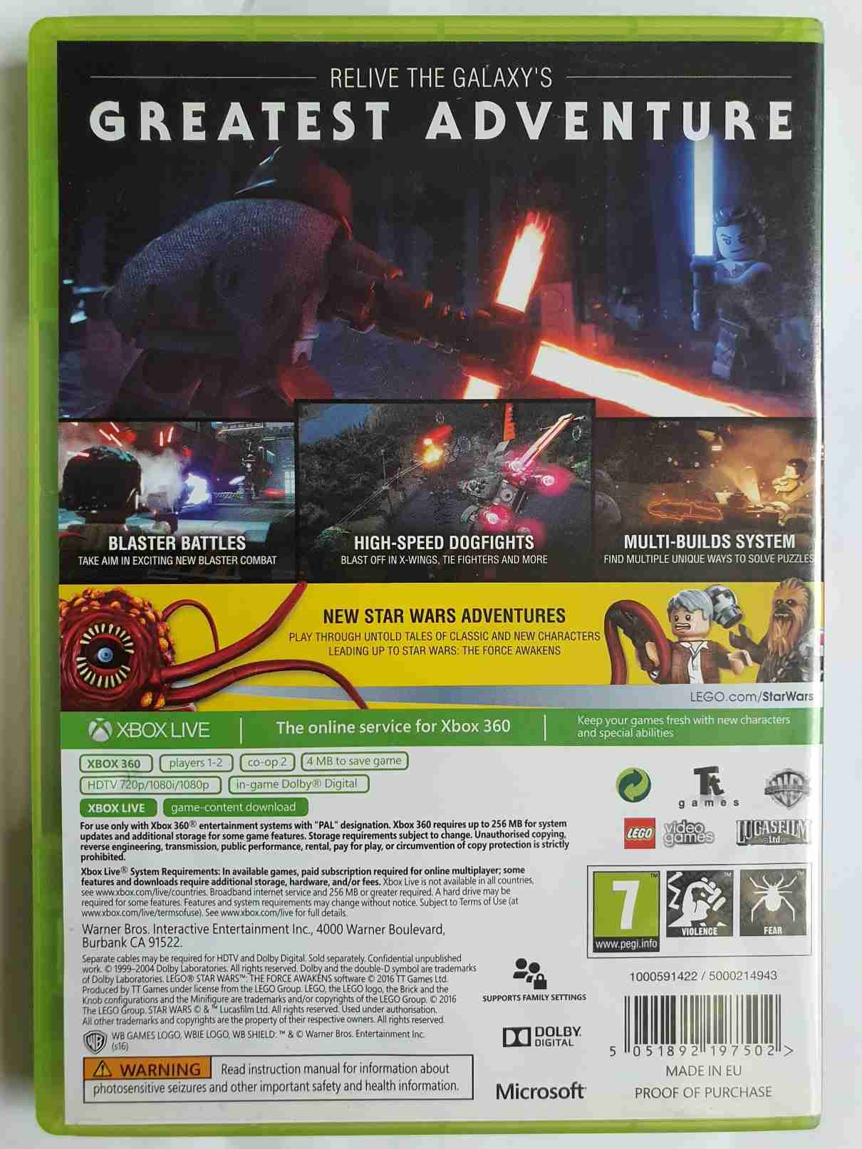LEGO STAR WARS THE FORCE AWAKENS -EN-