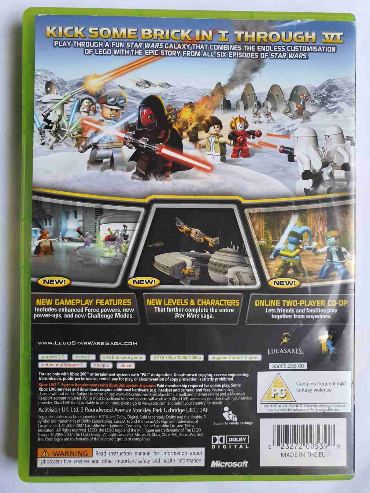 LEGO STAR WARS THE COMPLETE SAGA -EN-
