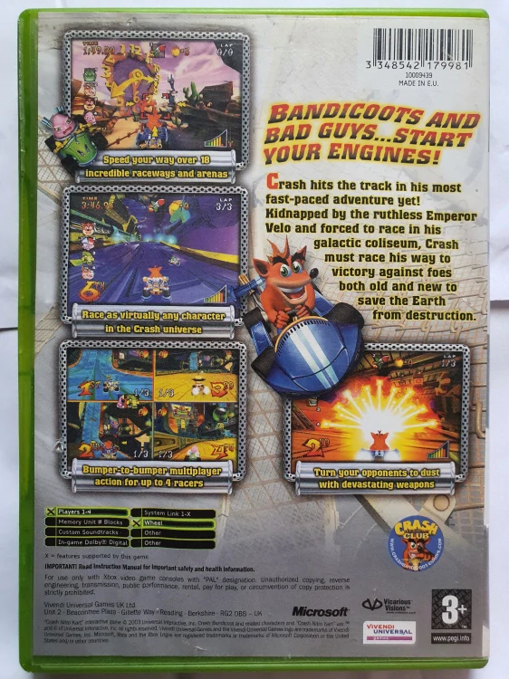 CRASH NITRO KART -EN-