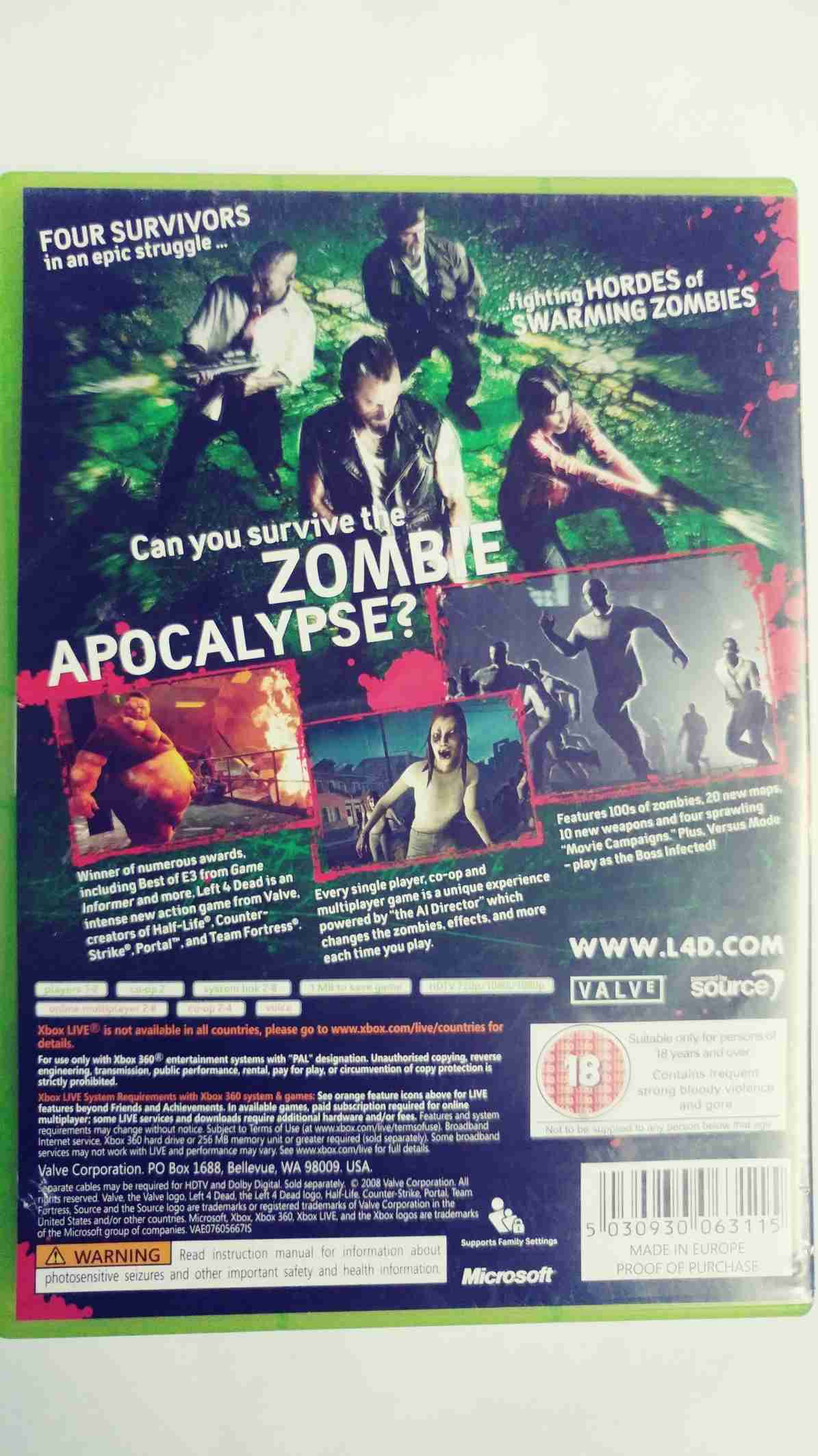 LEFT 4 DEAD -EN-