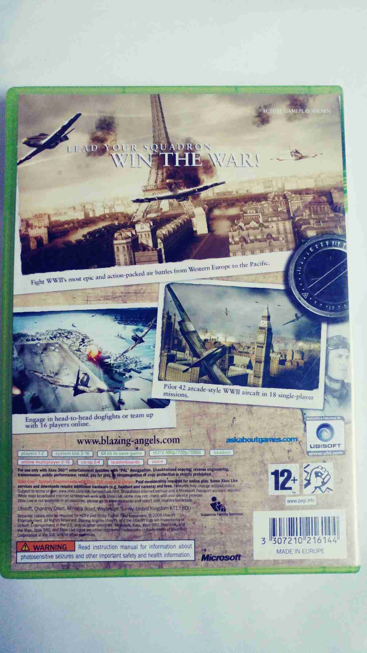 BLAZING ANGELS -Squadrons of WWII-EN-