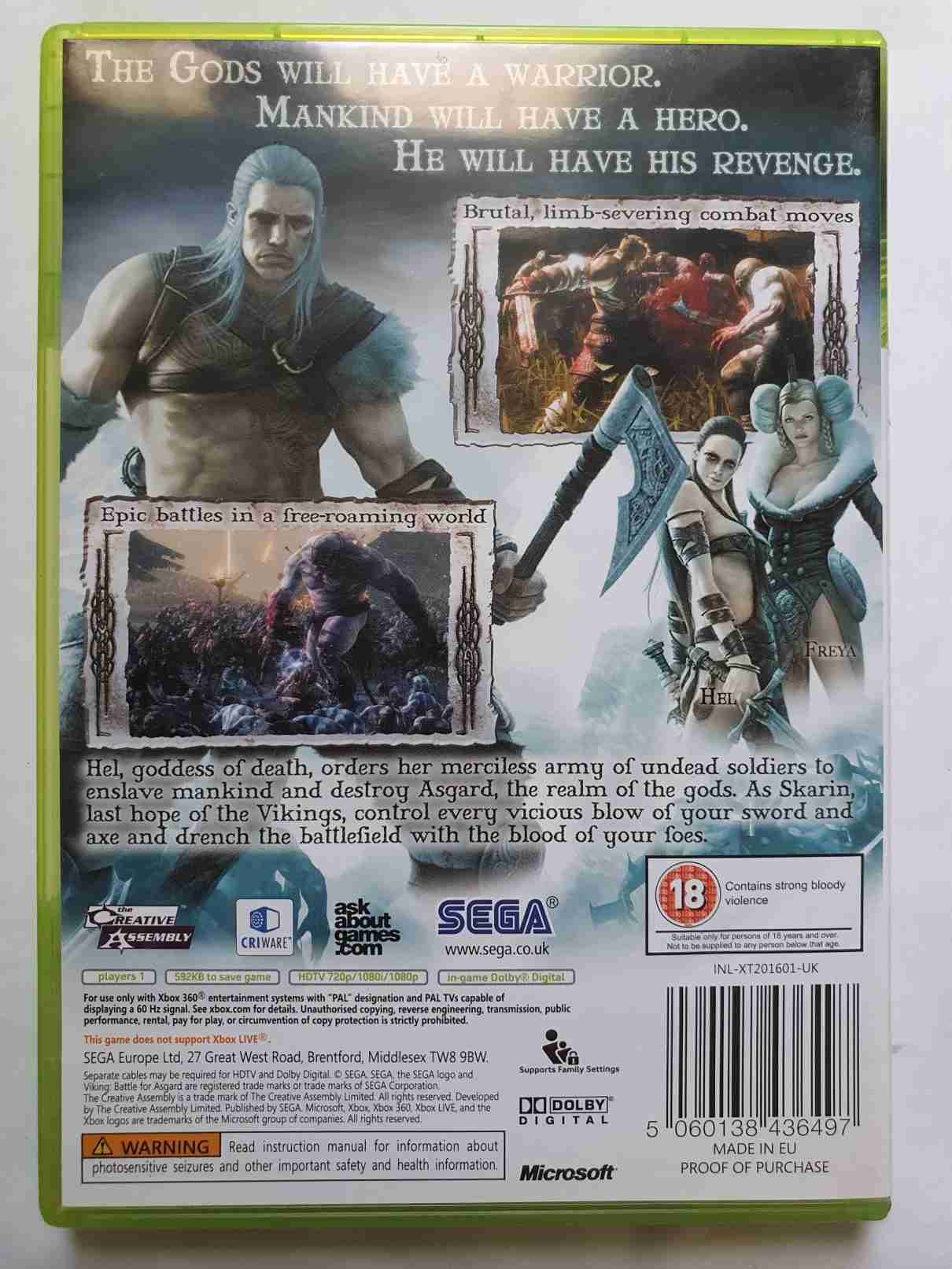 VIKING BATTLE FOR ASGARD-EN-