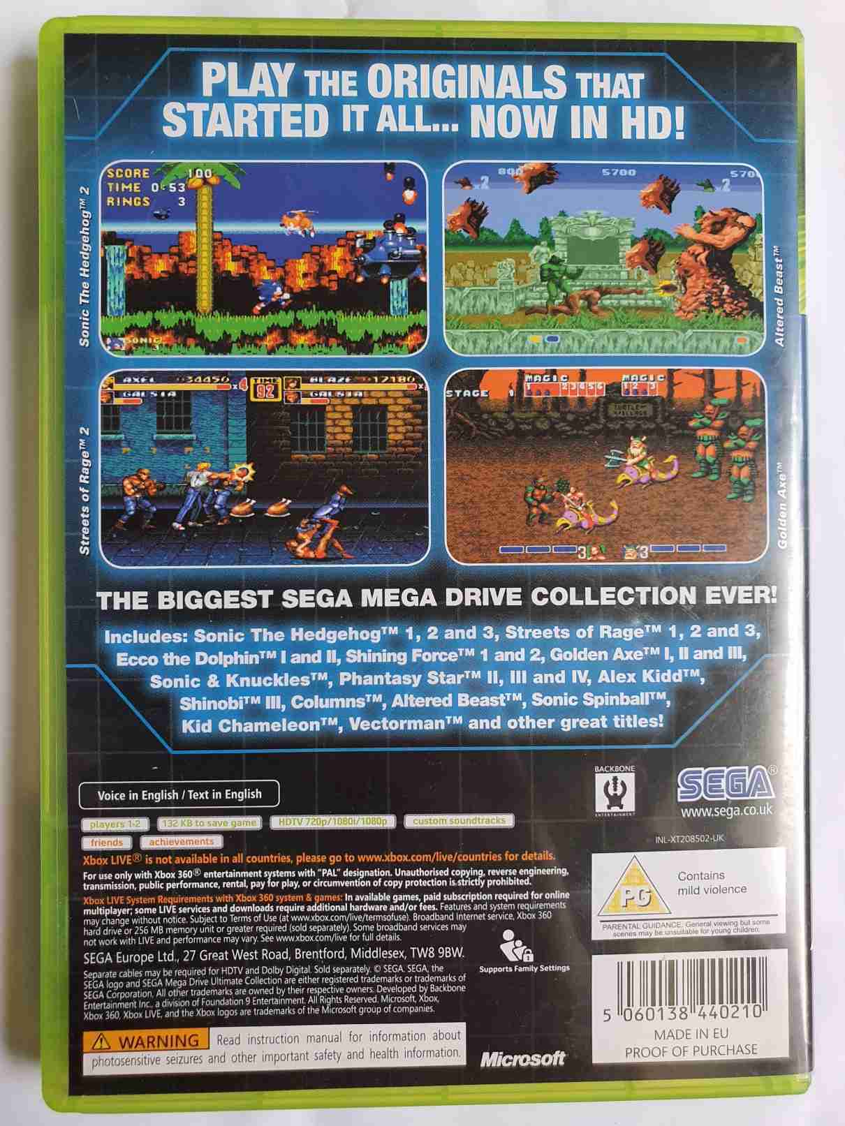 SEGA Mega Drive Ultimate Collection -EN-