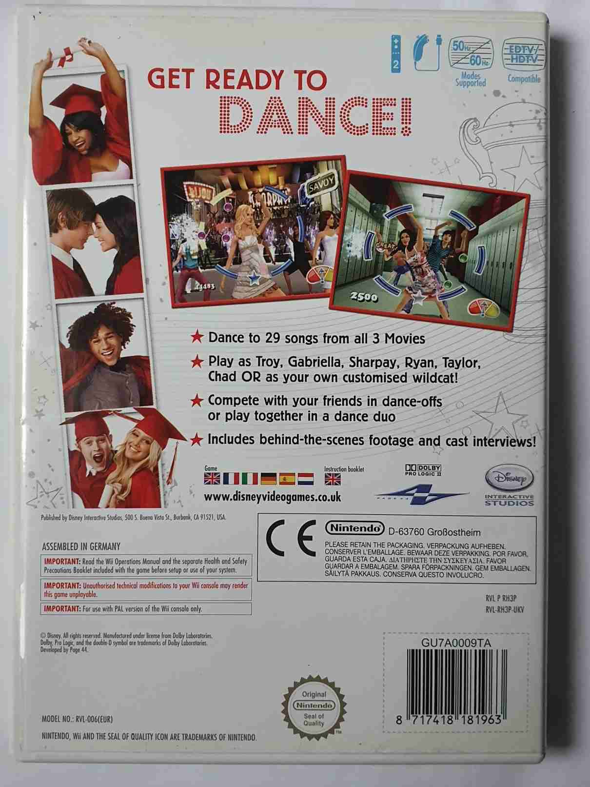 HIGH SCHOOL MUSICAL 3- SENIOR YEAR DANCE-EN-