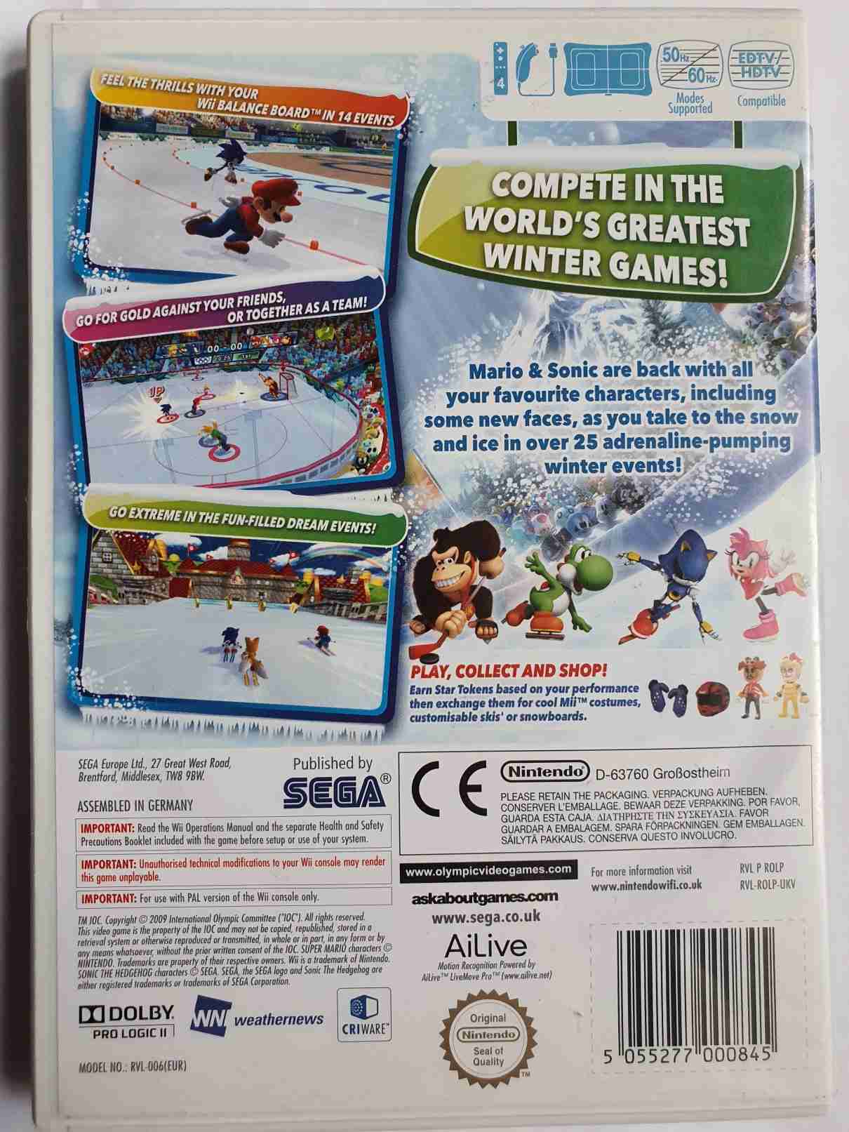 MARIO AND SONIC AT THE OLYMPIC WINTER GAMES -EN-
