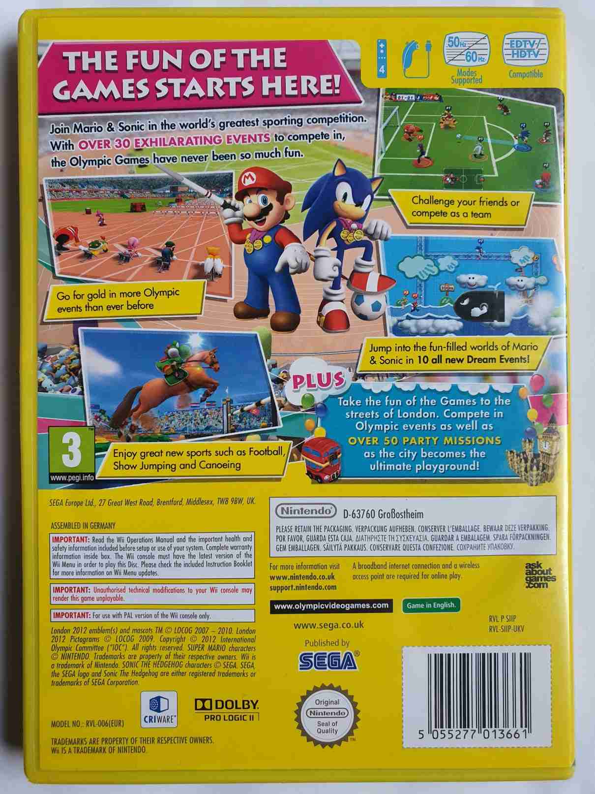 MARIO A SONIC AT THE LONDON 2012 OLYMPIC GAMES-EN-