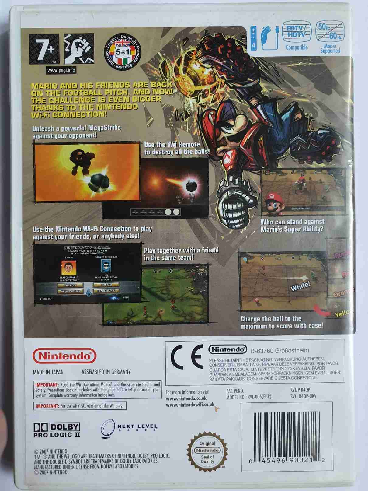 MARIO STRIKERS CHARGED FOOTBALL-EN-