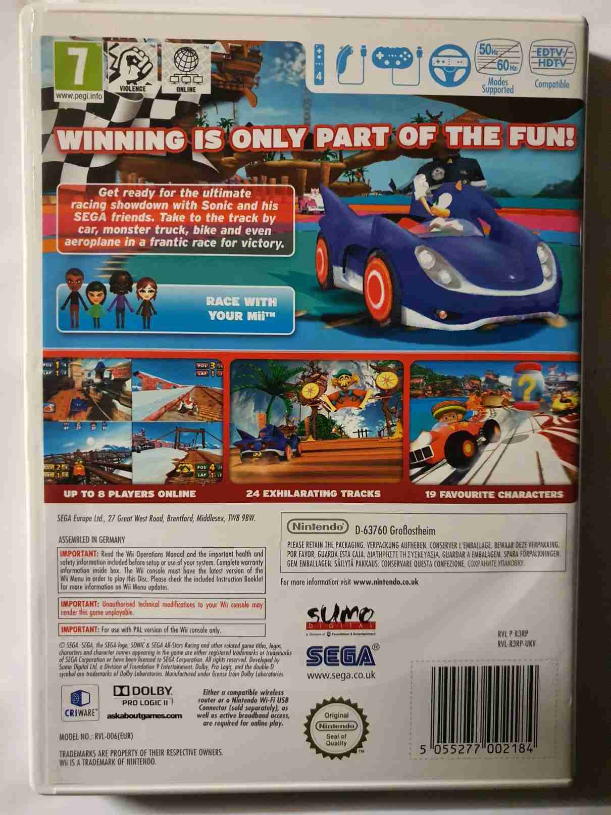 SONIC SEGA ALL-STARS RACING-EN-