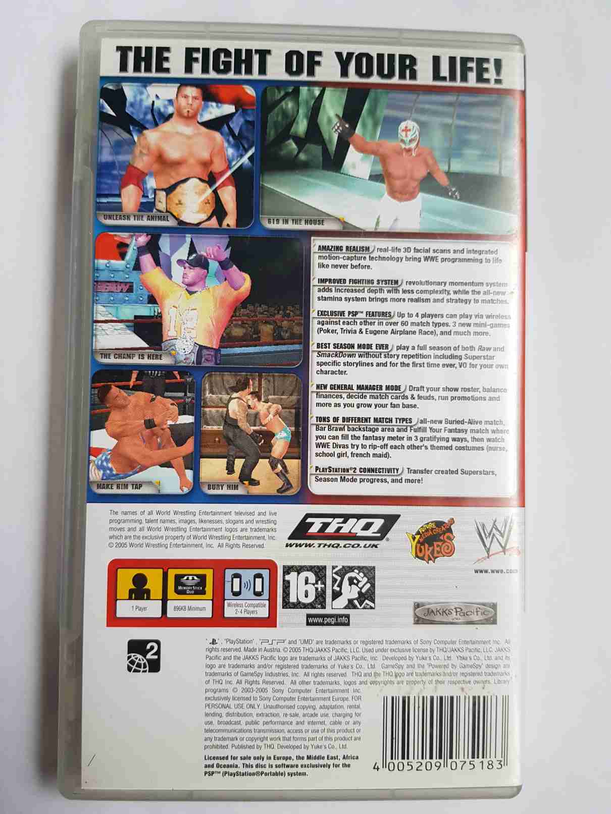 SMACK DOWN VS RAW 2006-EN-