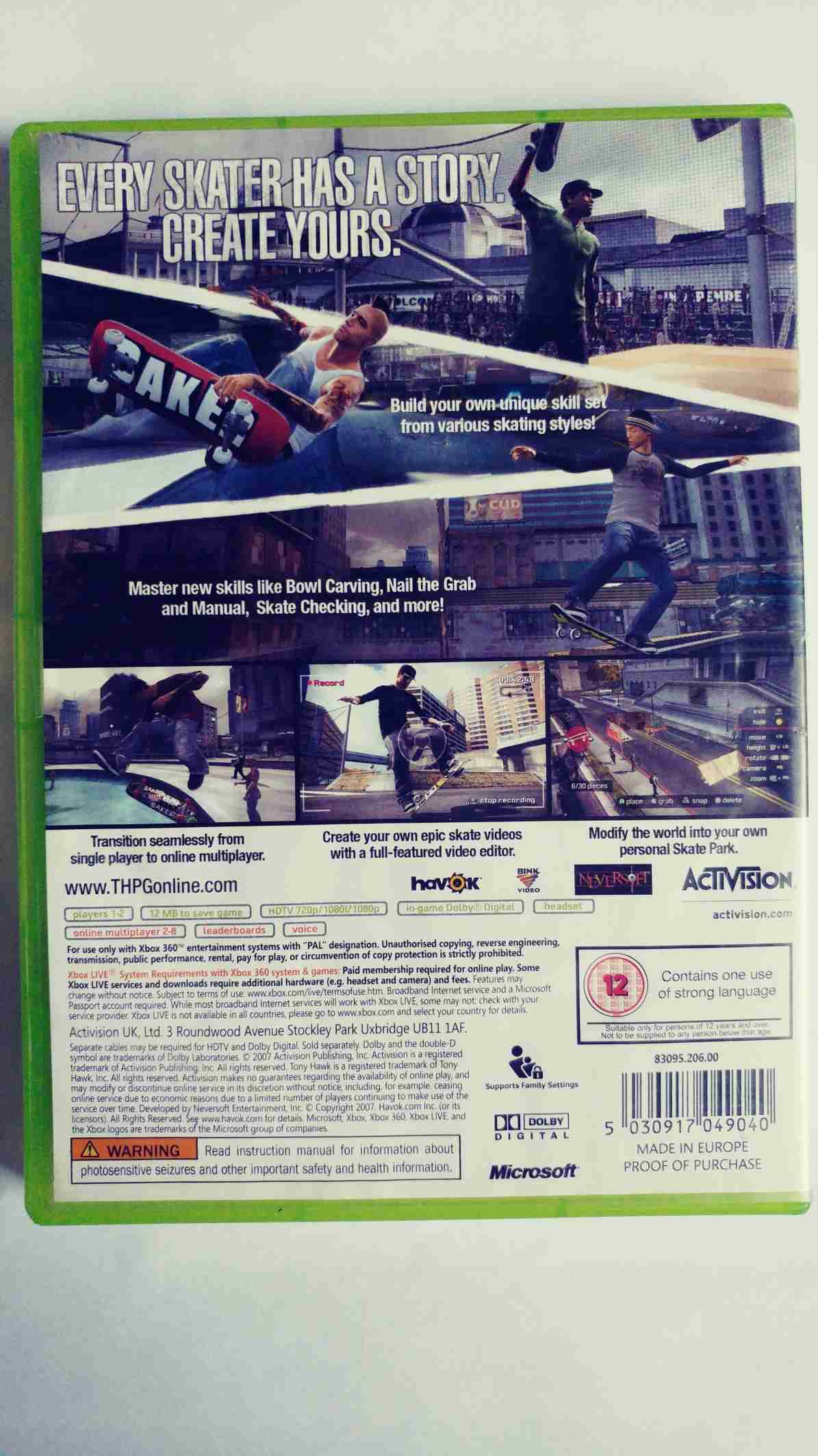 TONY HAWK,S PROVING GROUND-EN-