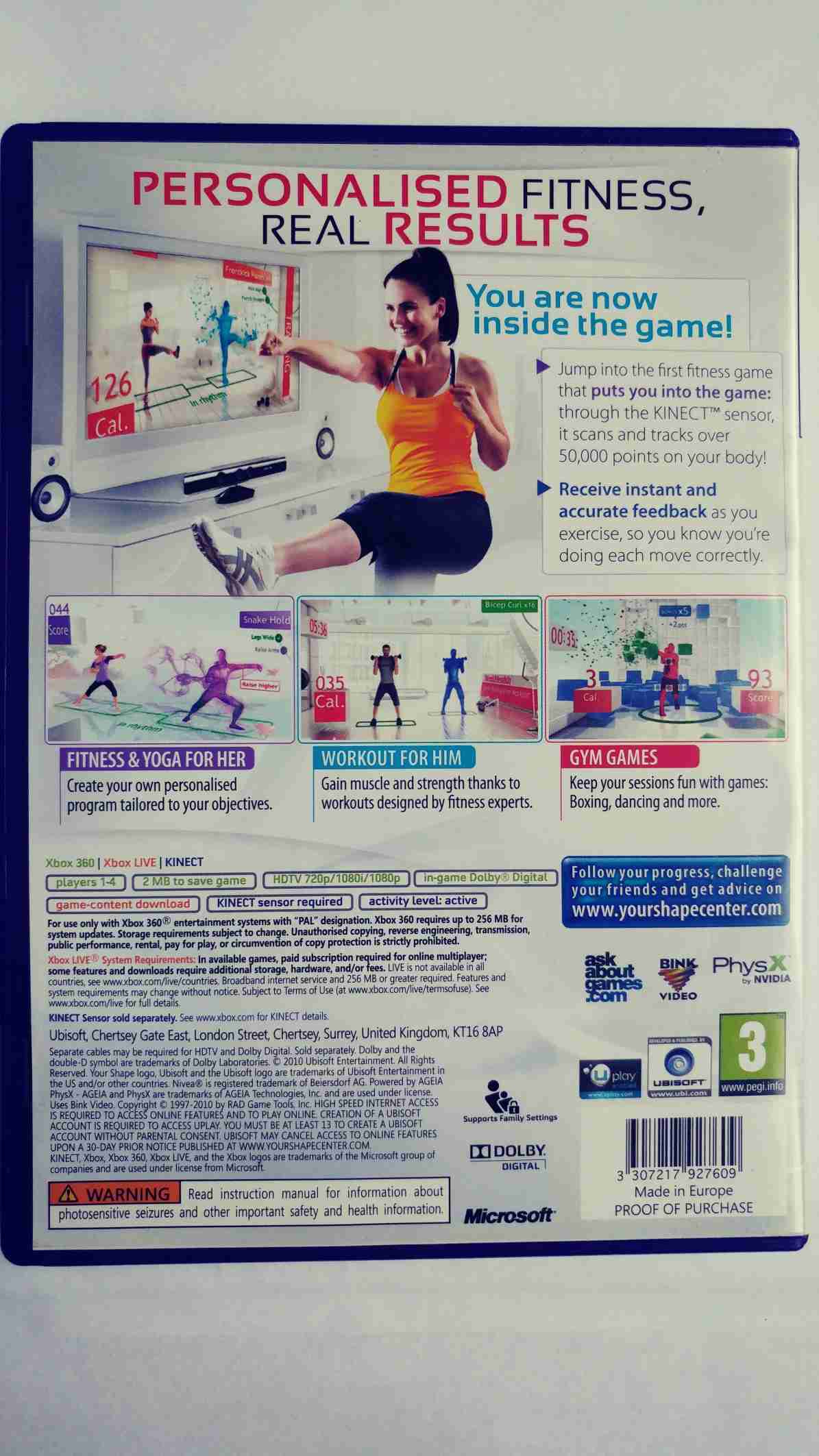 YOUR SHAPE FITNESS EVOLVED-EN
