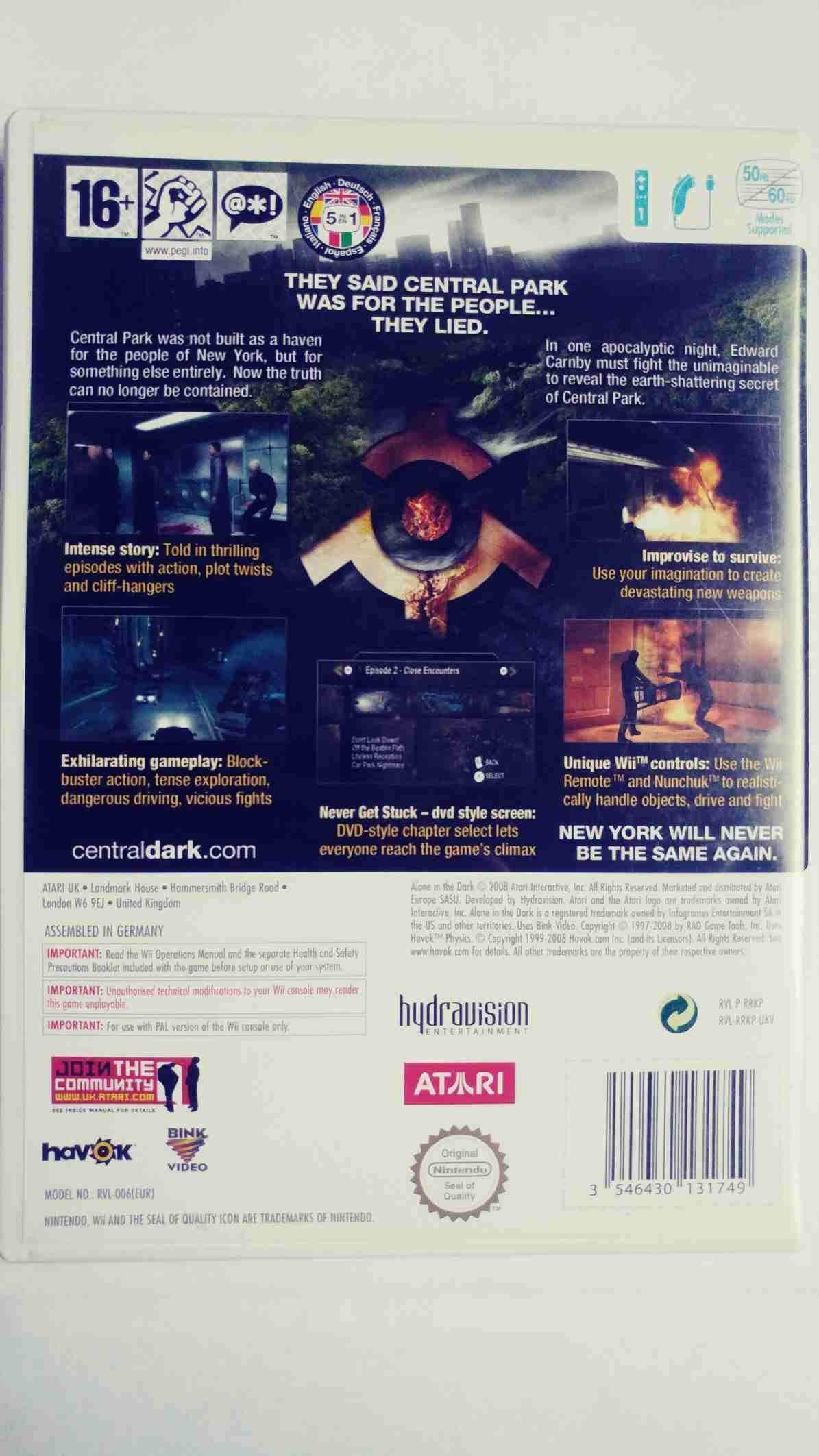 ALONE IN THE DARK-EN