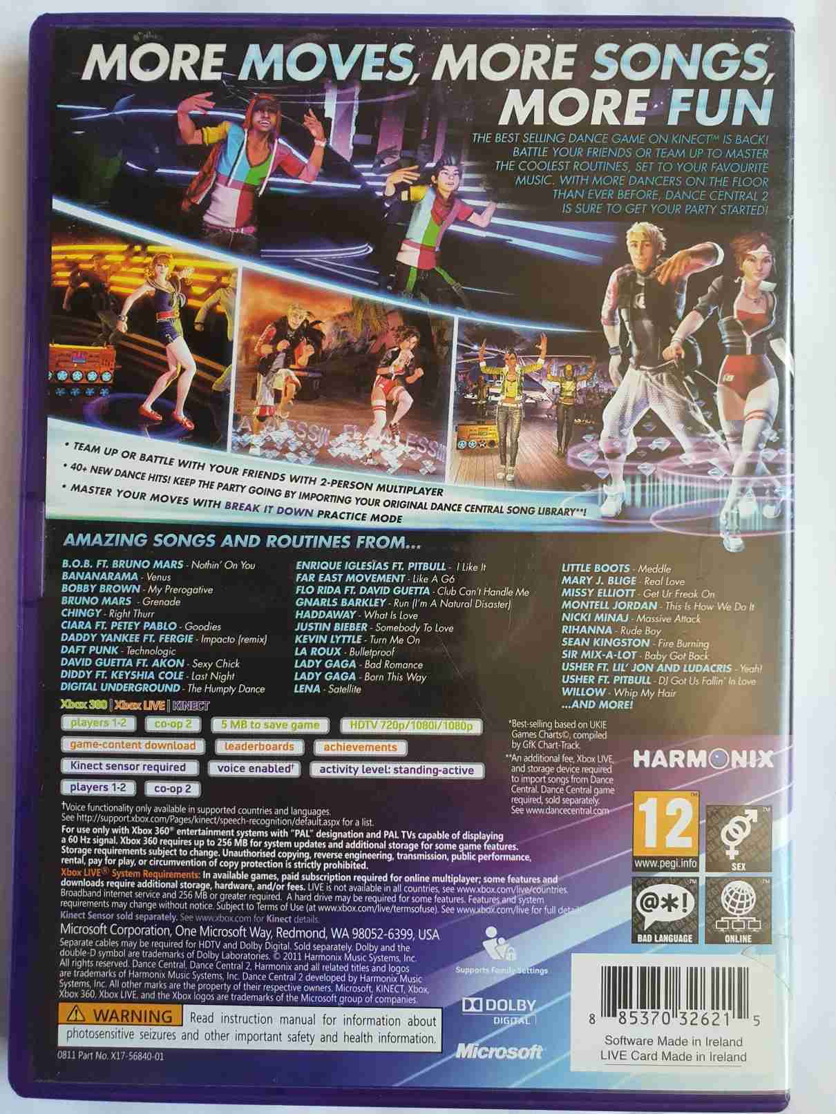 DANCE CENTRAL 2-EN-