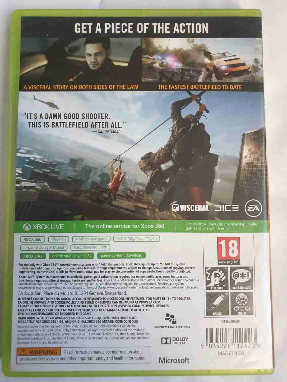 BATTLEFIELD HARDLINE-EN-