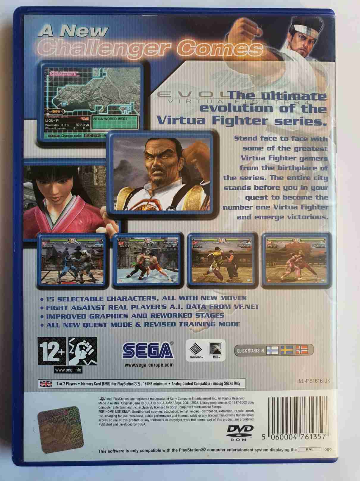VIRTUA FIGHTER 4 EVOLUTION-EN-