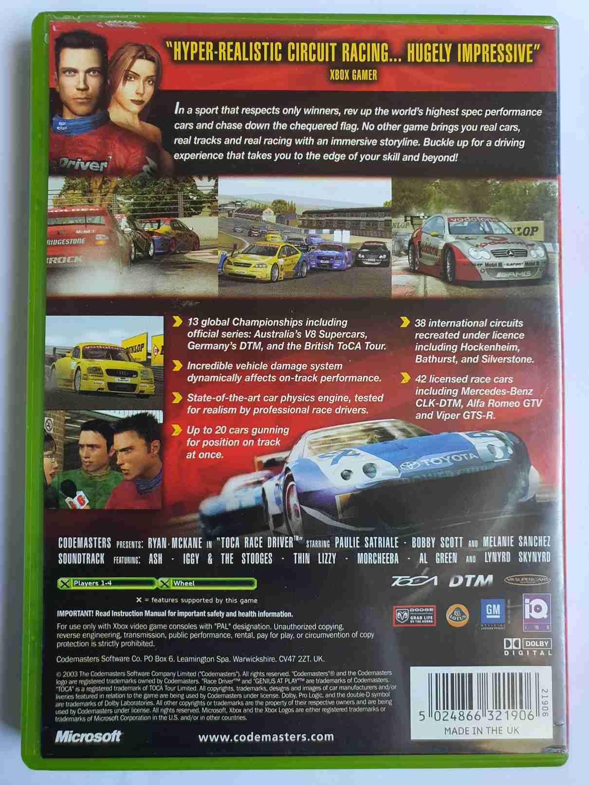 TOCA RACE DRIVER-EN-