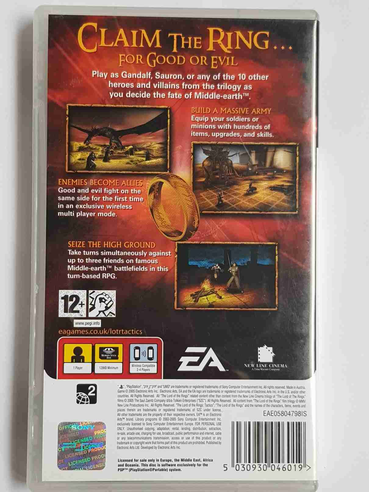 THE LORD OF THE RINGS-TACTICS-EN-