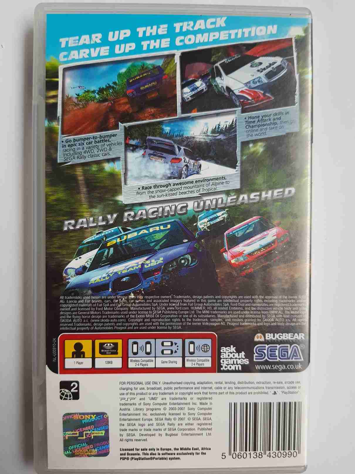 SEGA RALLY -EN-