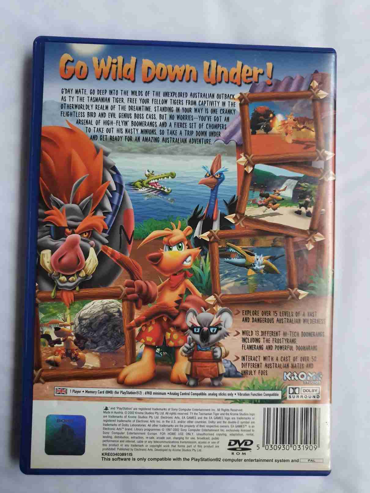 TY THE TASMANIAN TIGER -EN-