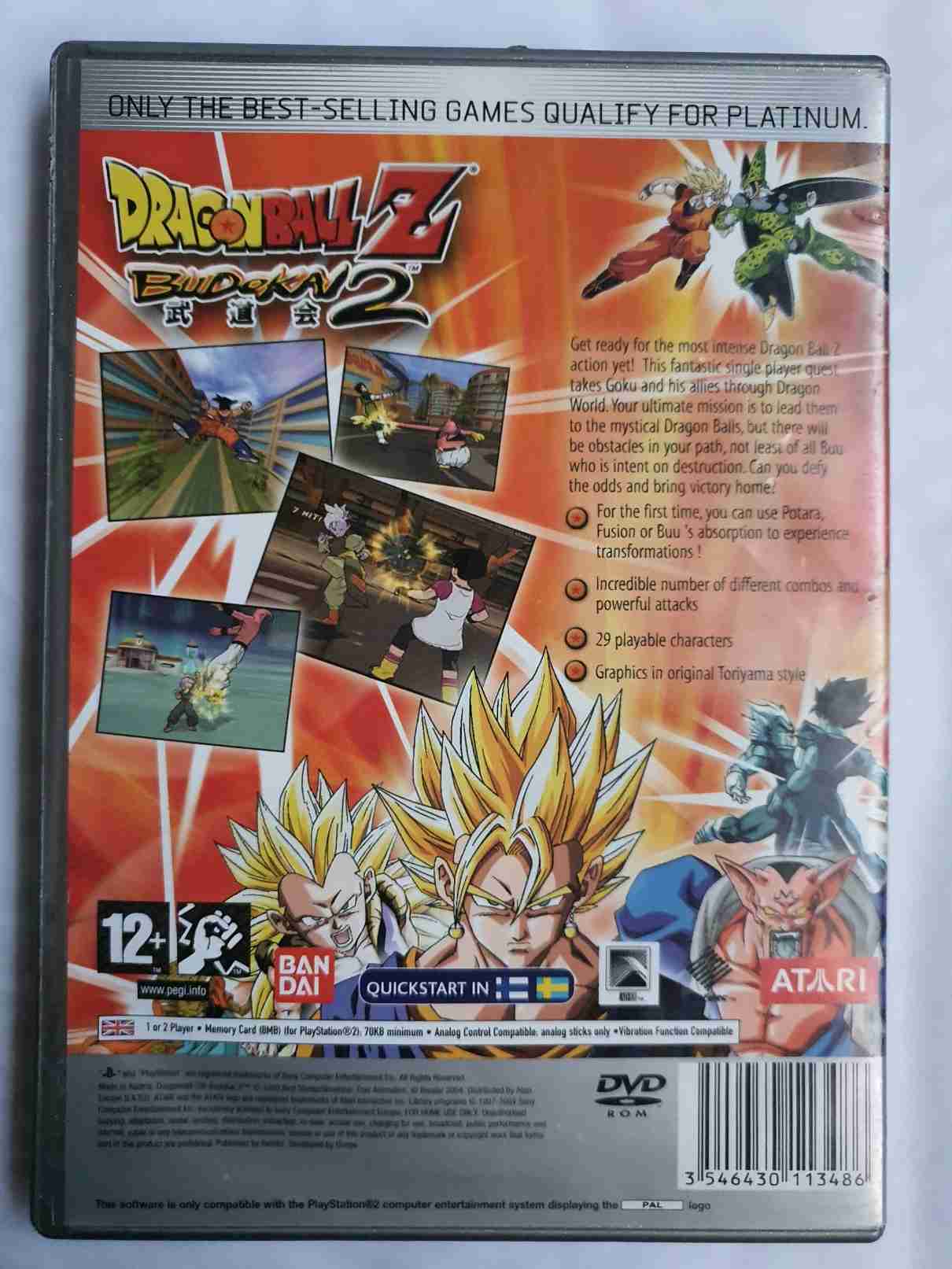 DRAGON BALL Z BUDOKAI 2-EN-
