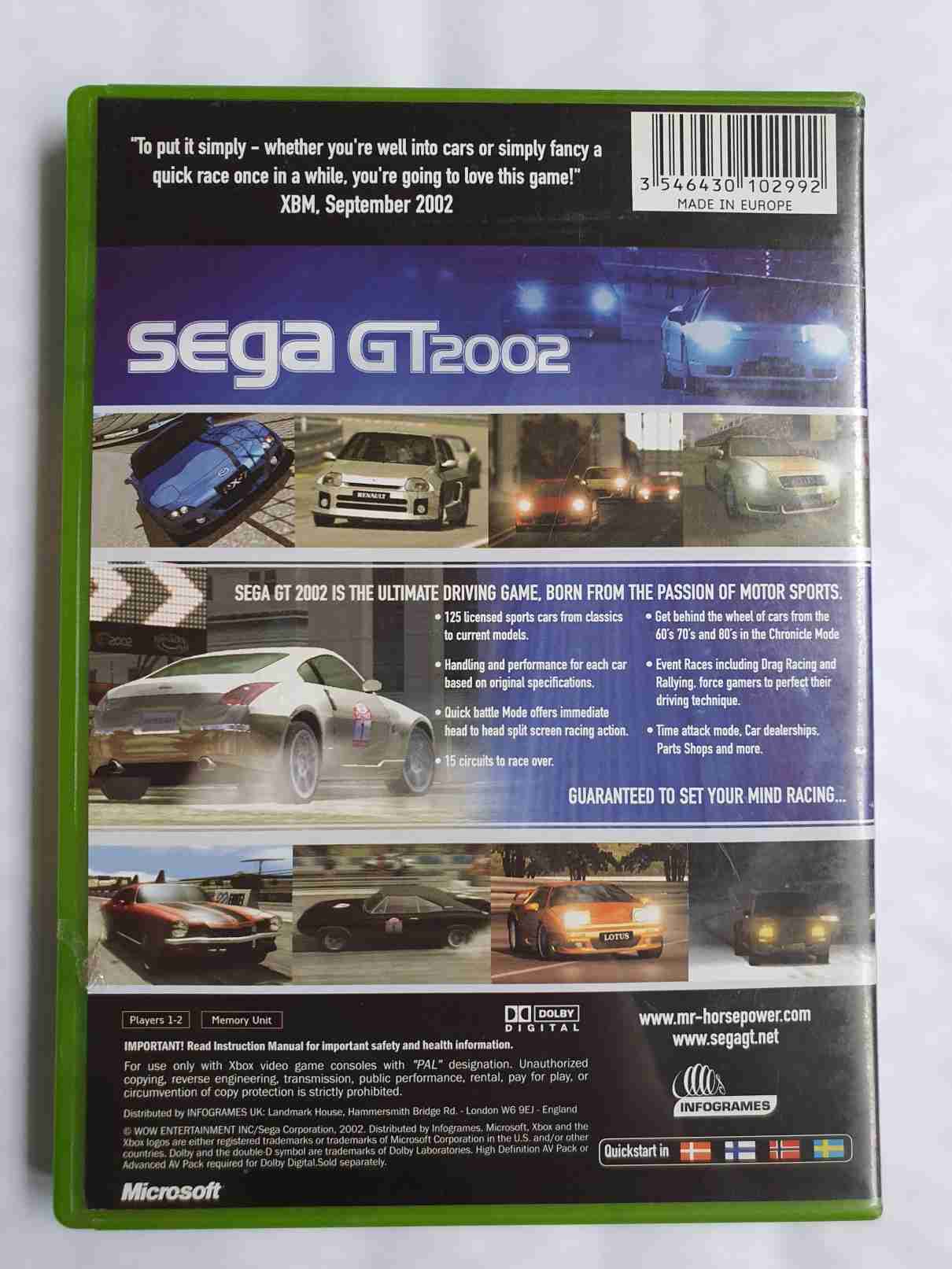 SEGA GT 2002-EN-