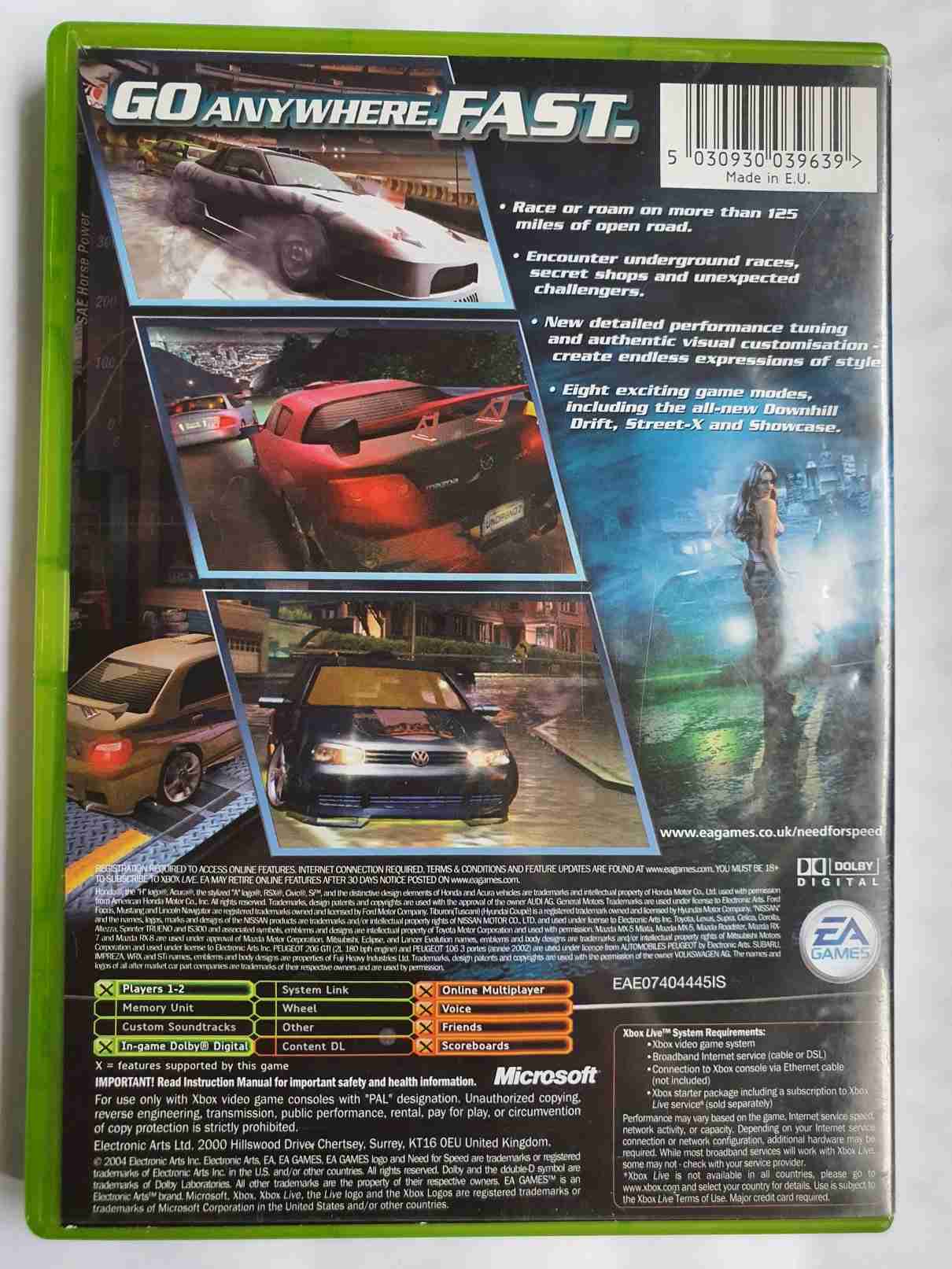 NEED FOR SPEED UNDERGROUND 2-EN-