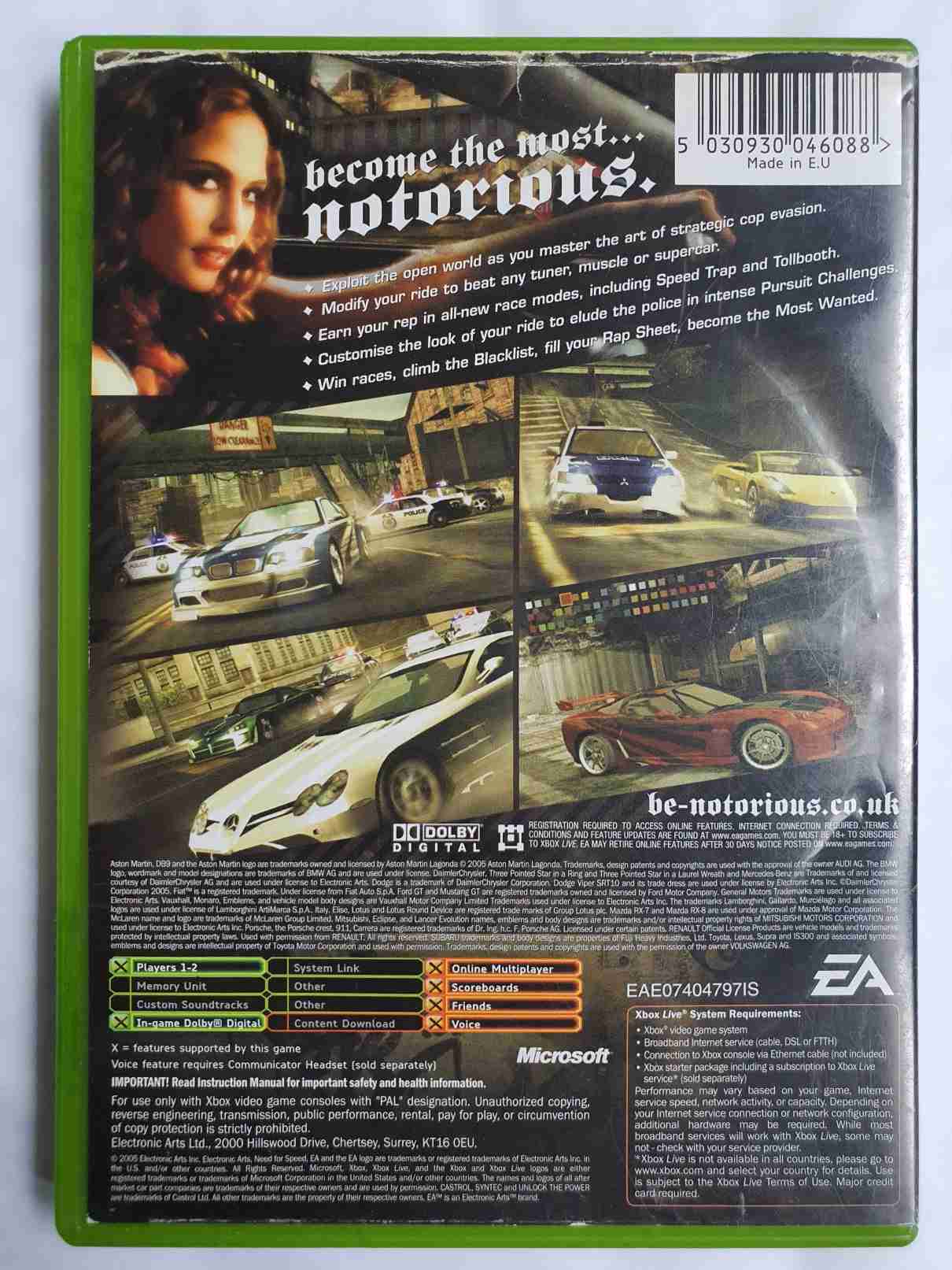 NEED FOR SPEED MOST WANTED-EN-