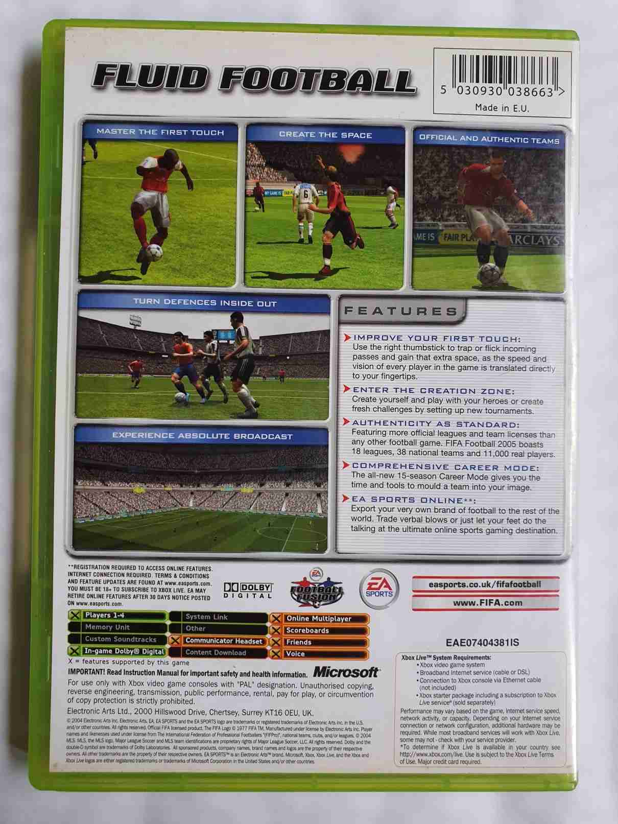 FIFA FOTBALL 2005-EN-