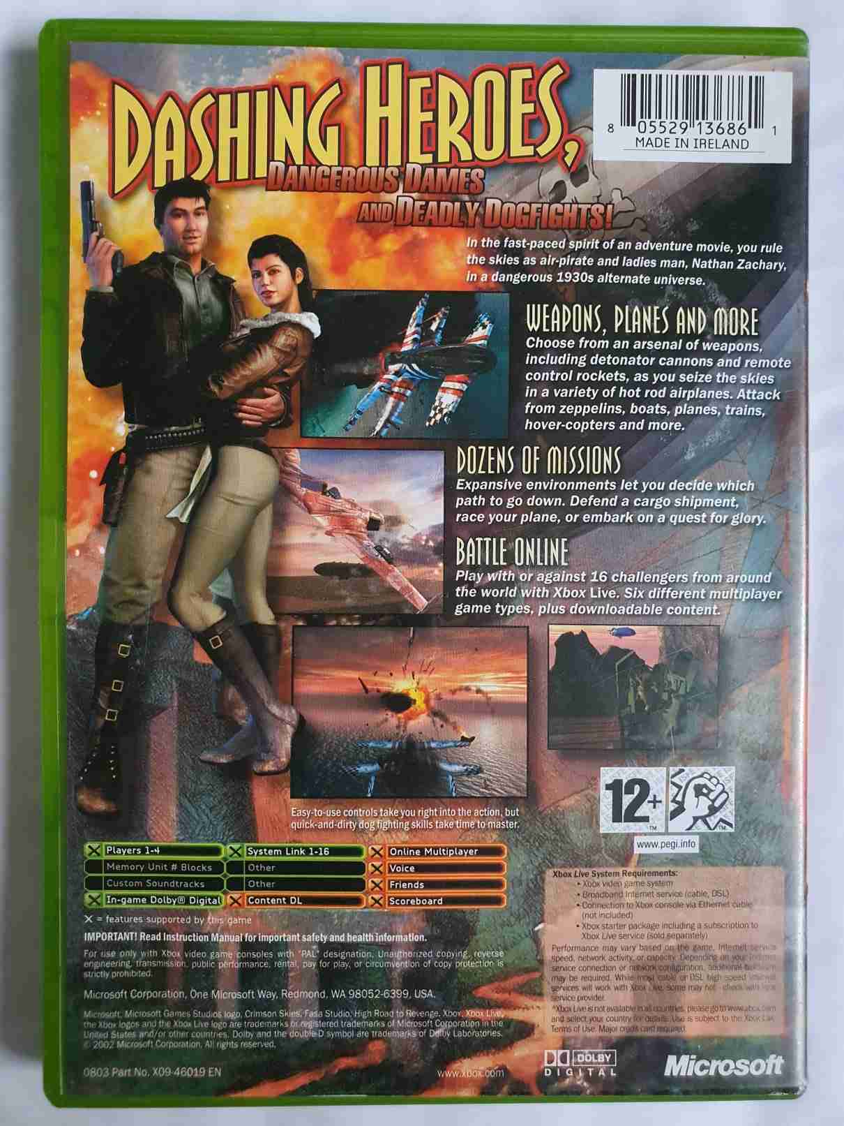 Crimson Skies: High Road To Revenge-EN-