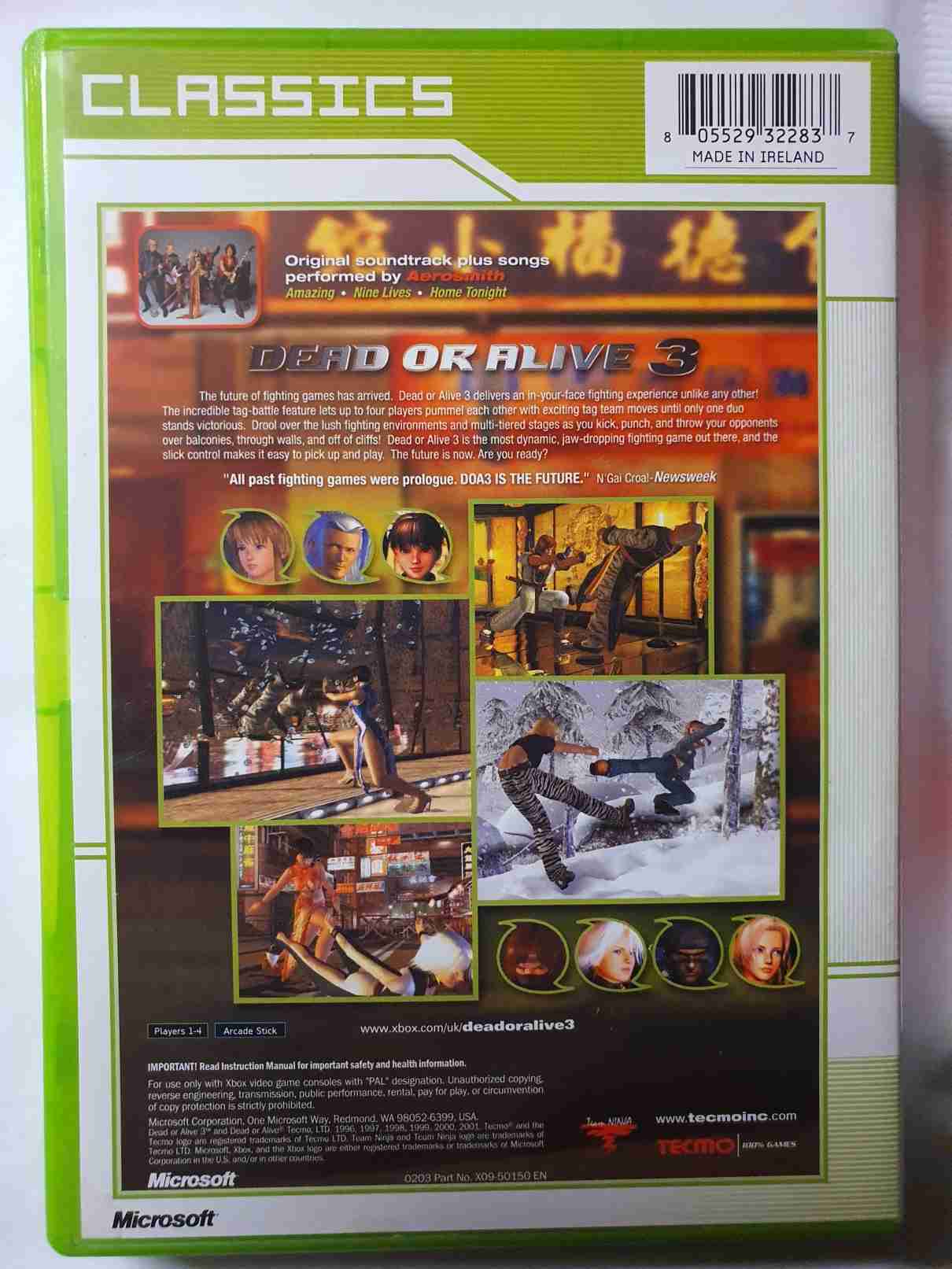 DEAD OR ALIVE 3-EN-CLASSICS