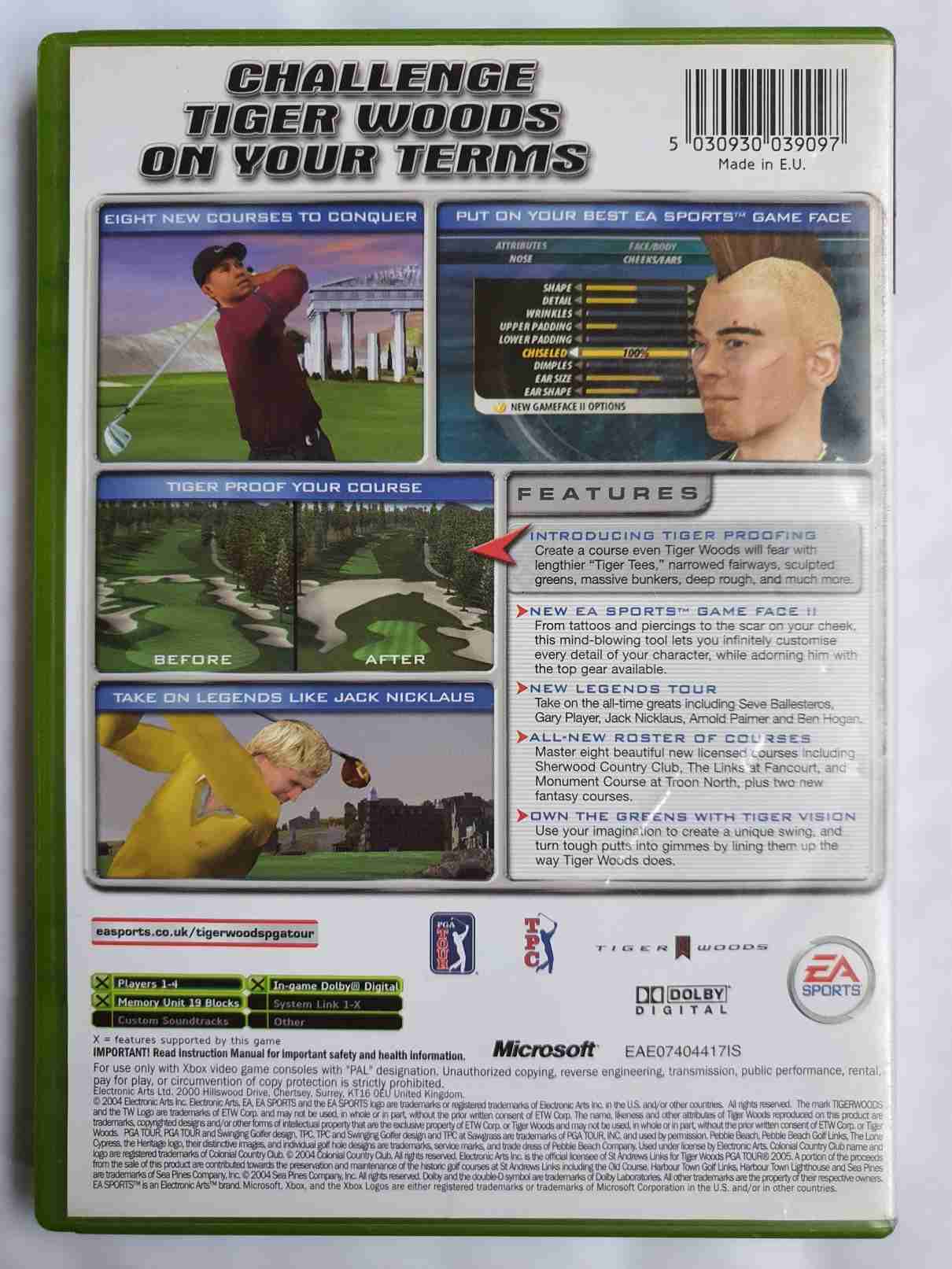 TIGER WOODS PGA TOUR 2005-EN-