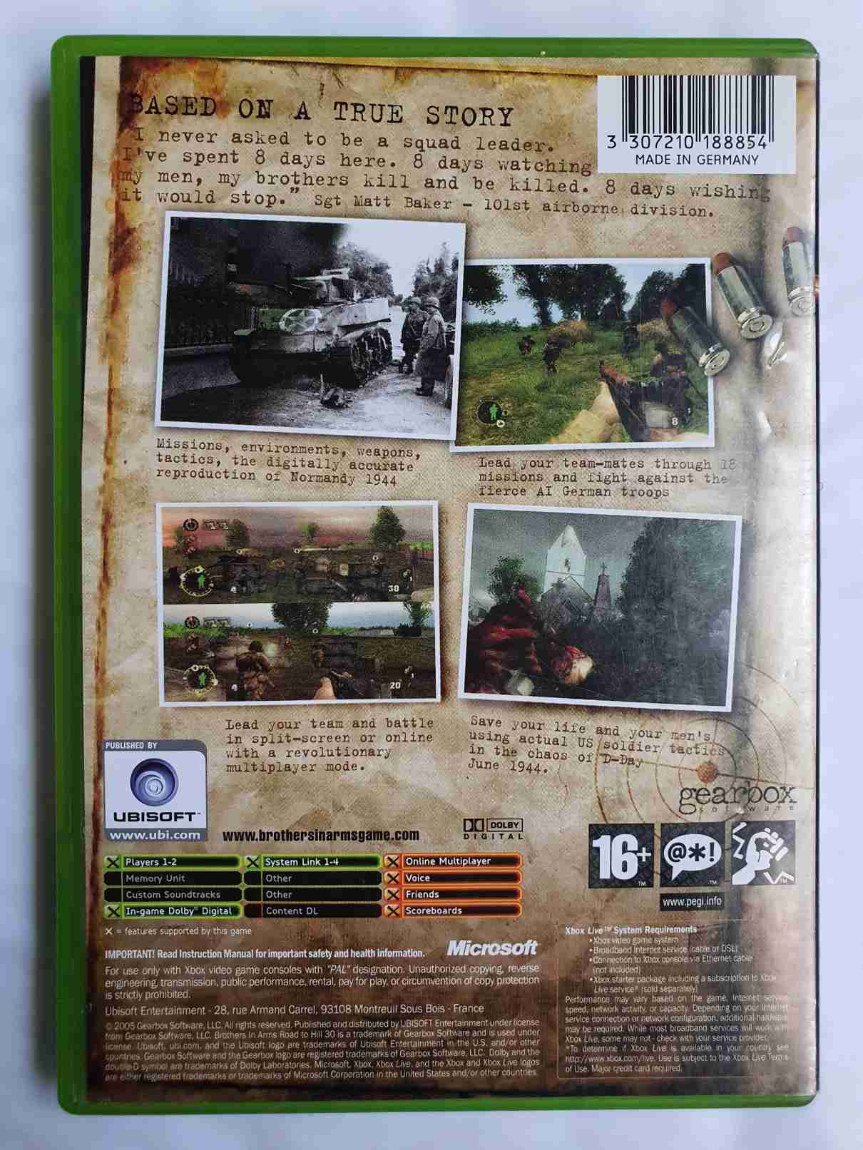 BROTHERS IN ARMS ROAD TO HILL 30-EN-