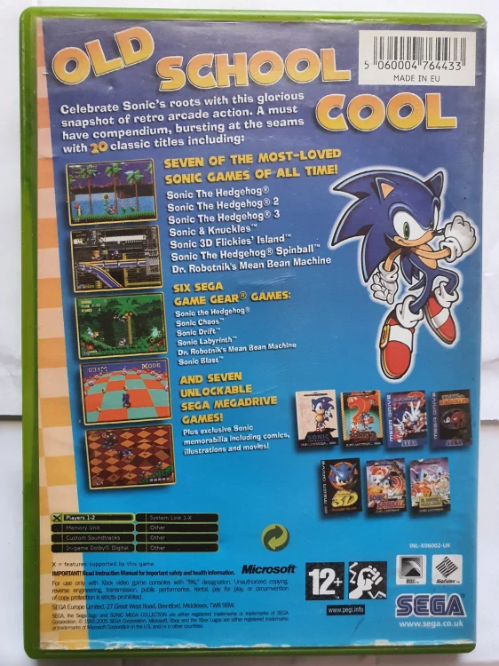 SONIC MEGA COLLECTION PLUS -EN-