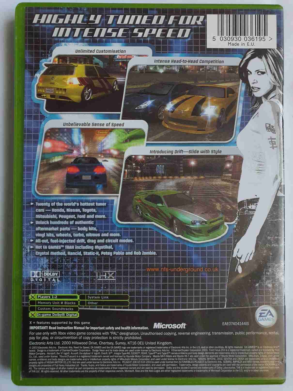NEED FOR SPEED UNDERGROUND-EN-