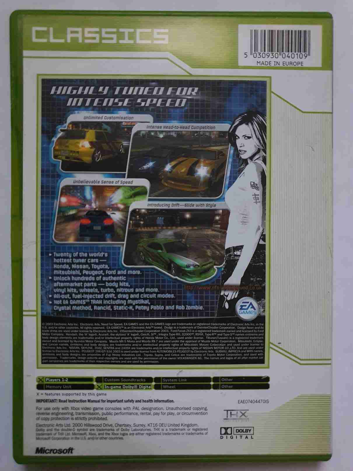 NEED FOR SPEED UNDERGROUND-EN-