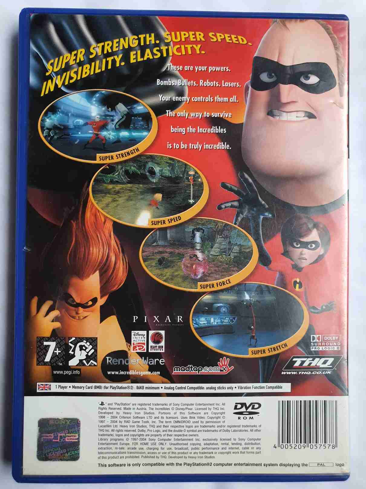 THE INCREDIBLES-EN-