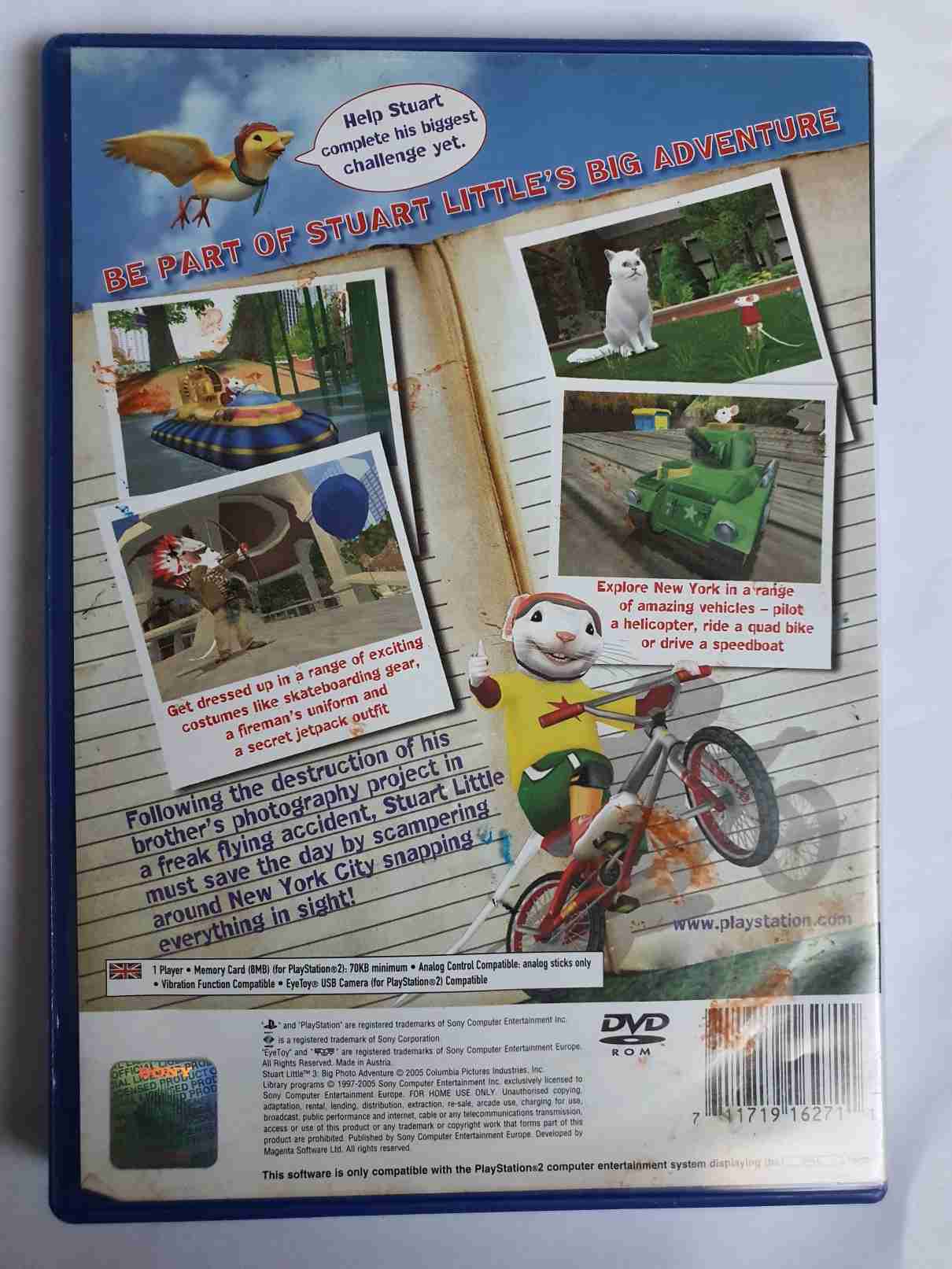 STUART LITLE 3 BIG PHOTO ADVENTURE-EN-